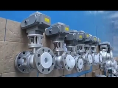 단단한 밀폐 공용 밸브 전기 2개 산업용 공용 밸브