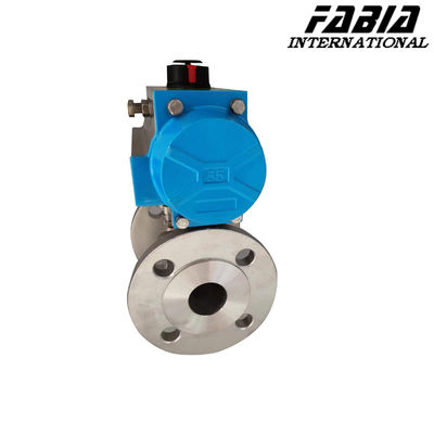 Pneumatic 2 Way Ball Valve Flange Two Way Ball Valve Pneumatic Ball Valve