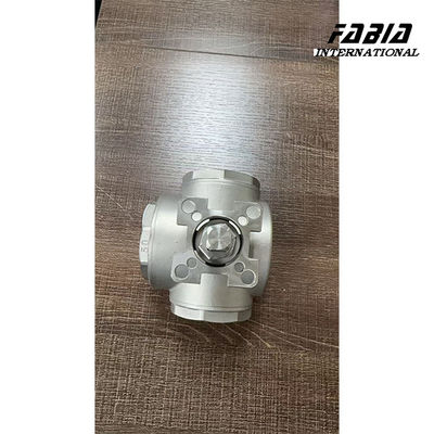 Three Way stainless ball valve high platform high temperature Excellent sealing performance