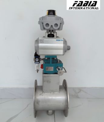 공압 버터플라이 밸브 에어 밸브 물 오일 가스용